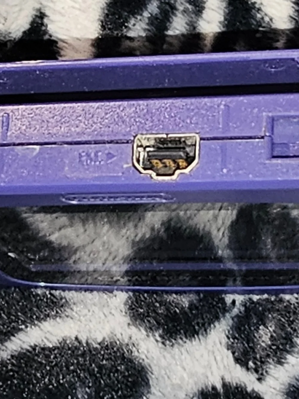 Nintendo Game Boy Advance Purple Portable Gaming Console